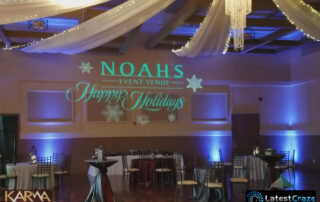 Noahs Chandler Happy Holidays Digital Gobo Latest Craze Productions 