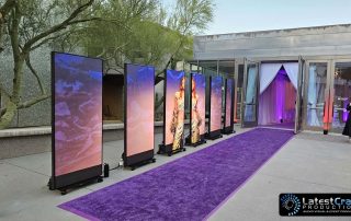 Phoenix Art Museum Gala 2025 Red Carpet Entrance Video LED Posters Latest Craze Productions 2